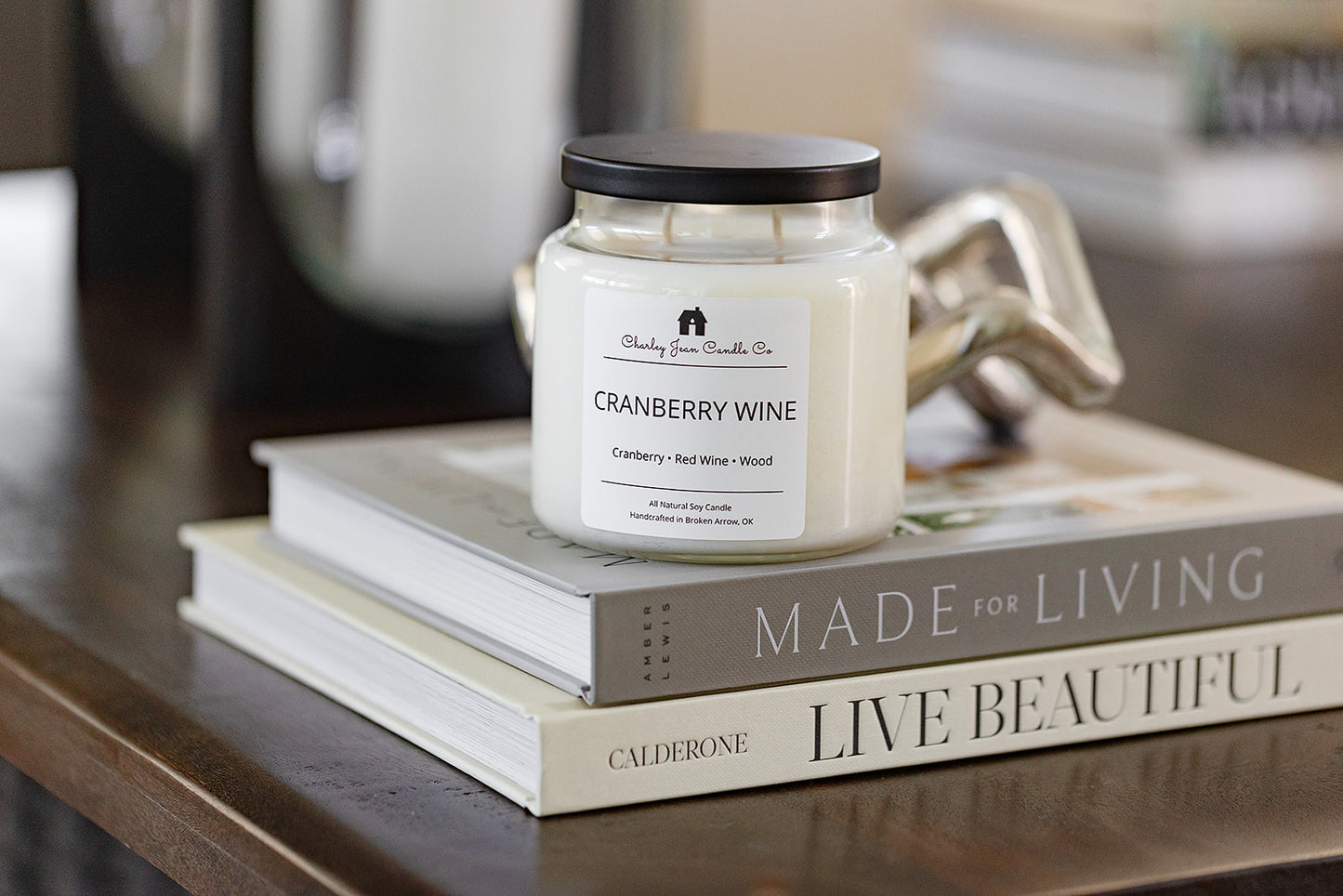 Cranberry Wine Candle
