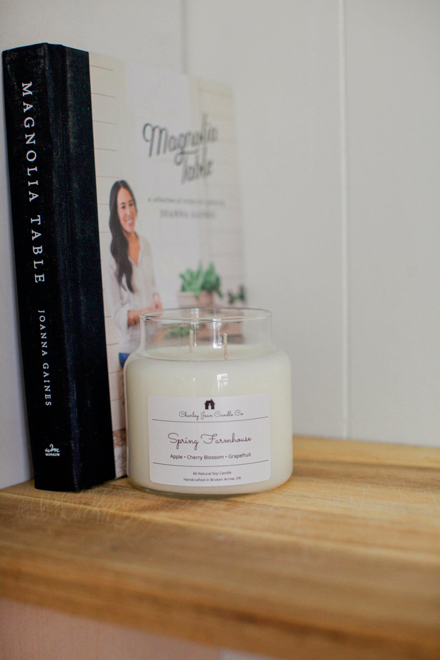 Spring Farmhouse Candle