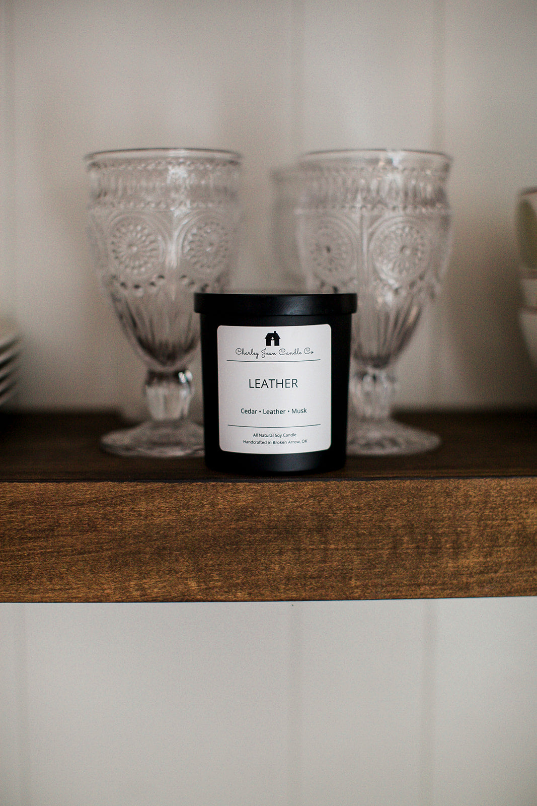 Leather Candle