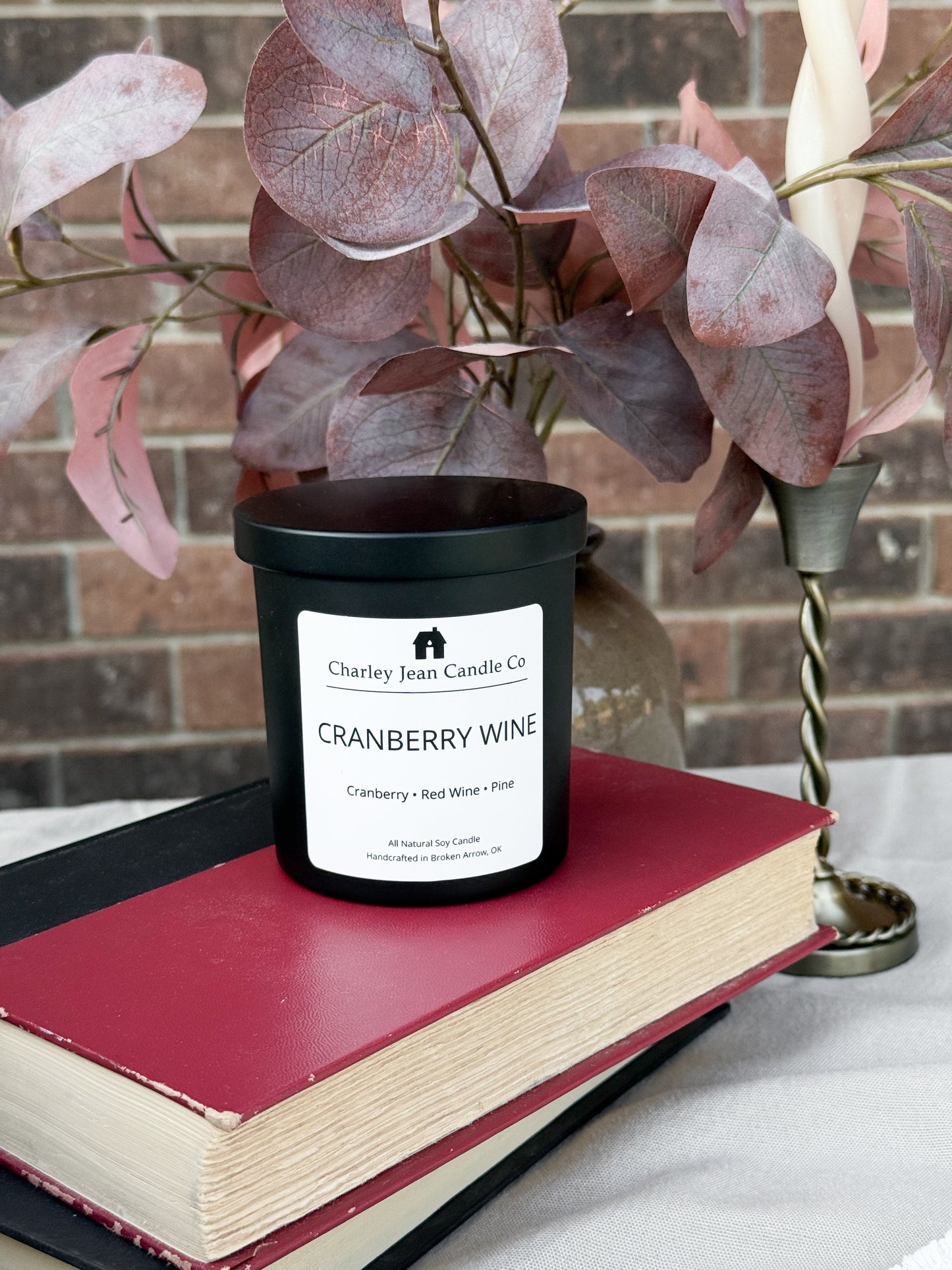 Cranberry Wine Candle