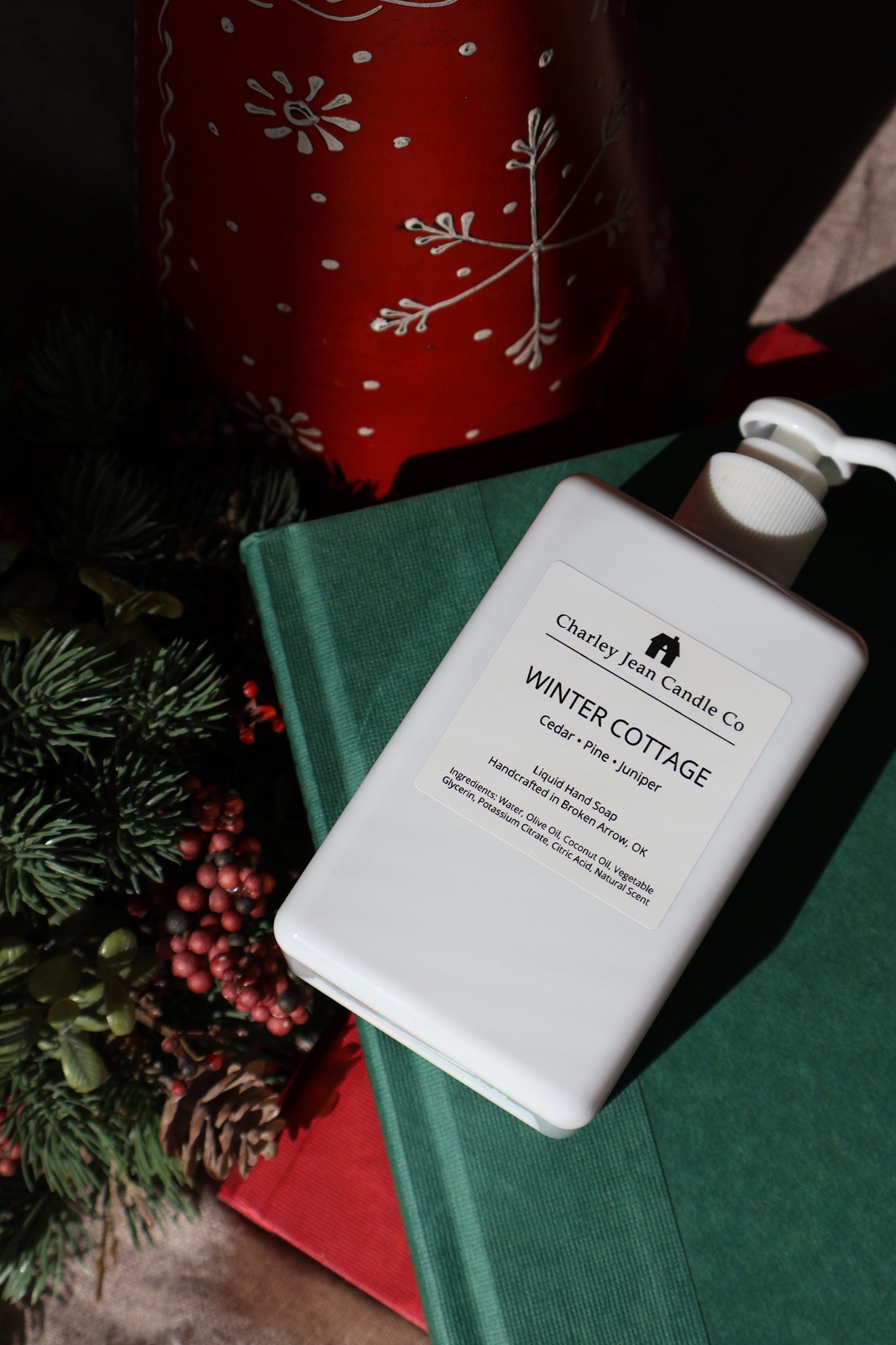 Winter Cottage Liquid Hand Soap