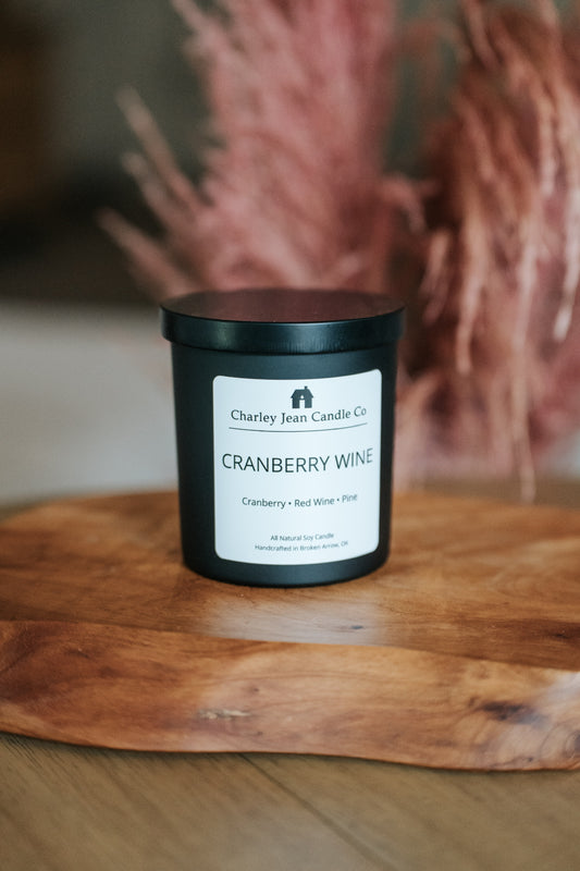 Cranberry Wine Candle