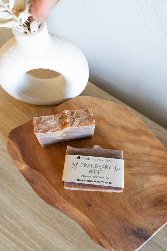 Cranberry Wine Soap Bar